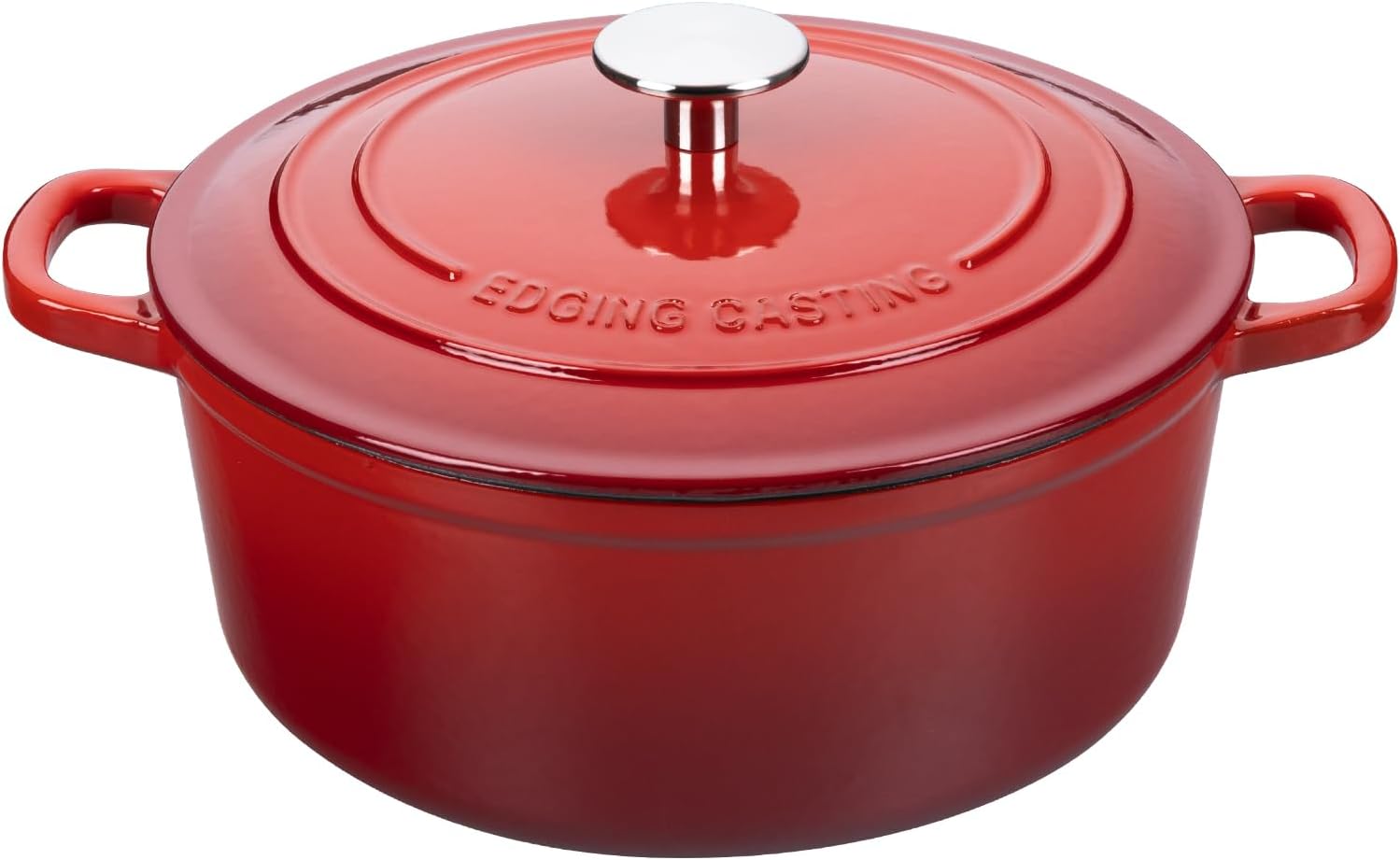 Enameled Cast Iron Dutch Oven Pot for Bread Baking, 7 Quart