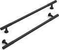 10 Pack 10 in Kitchen Cabinet Handles Matte Black - Solid Zinc Pulls