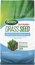 Scotts Turf Builder Grass Seed Kentucky Bluegrass Mix for Lush Lawns