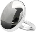 Natural Amazonite Crystal Ring 925 Sterling Silver - Grounding Slvaria