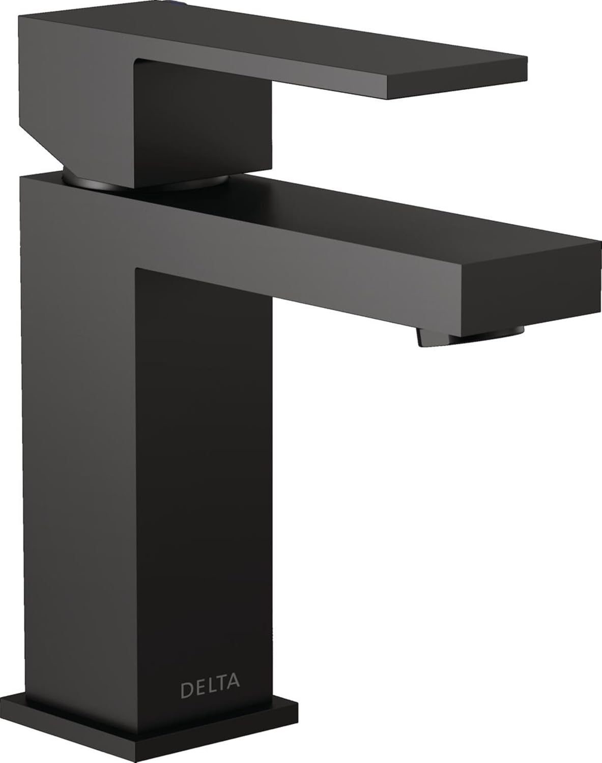 Delta Modern Matte Black Bathroom Faucet for Stylish Vanities