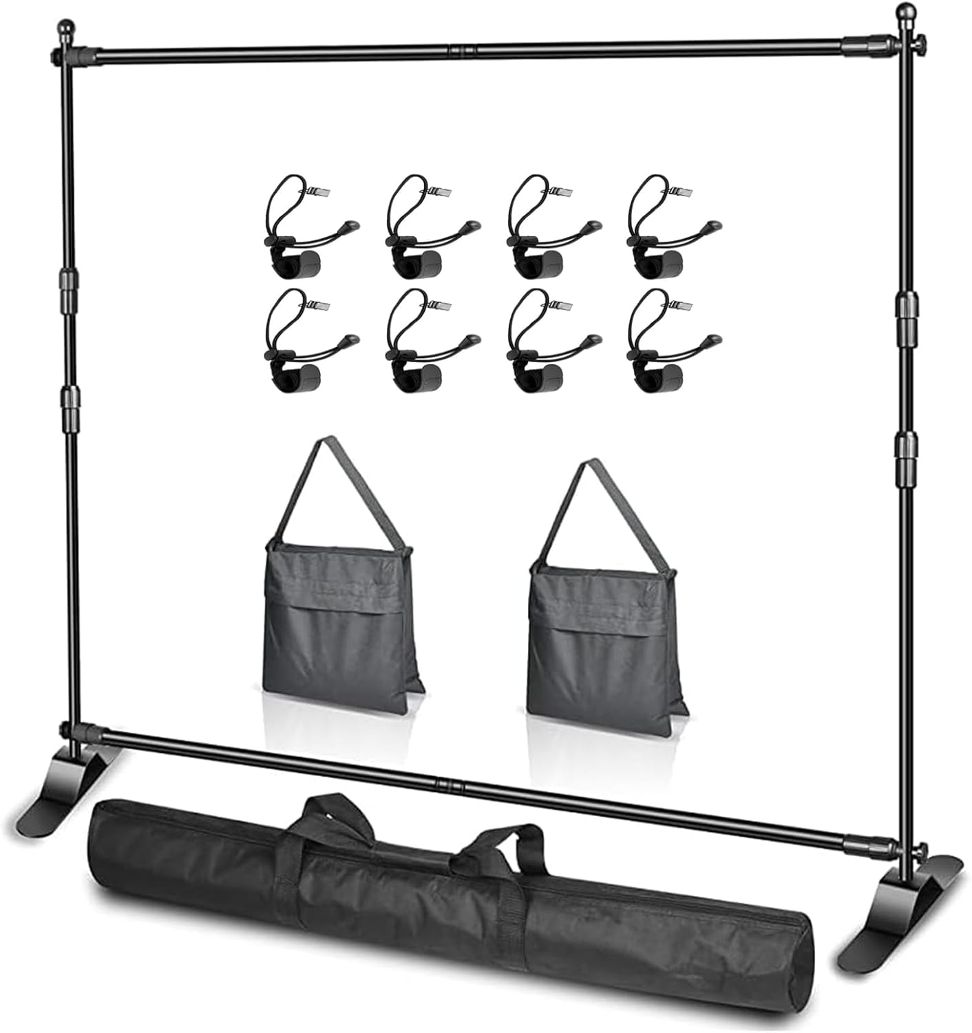 Adjustable Photo Backdrop Banner Stand for Trade Shows & Events
