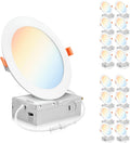 PARMIDA 6 in Dimmable 5CCT Ultra-Thin LED Recessed Ceiling Light