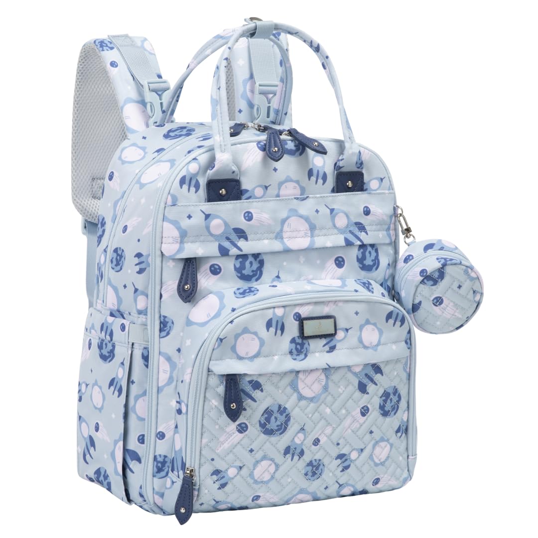 BabbleRoo Diaper Bag Backpack - Multi Function Travel Tote