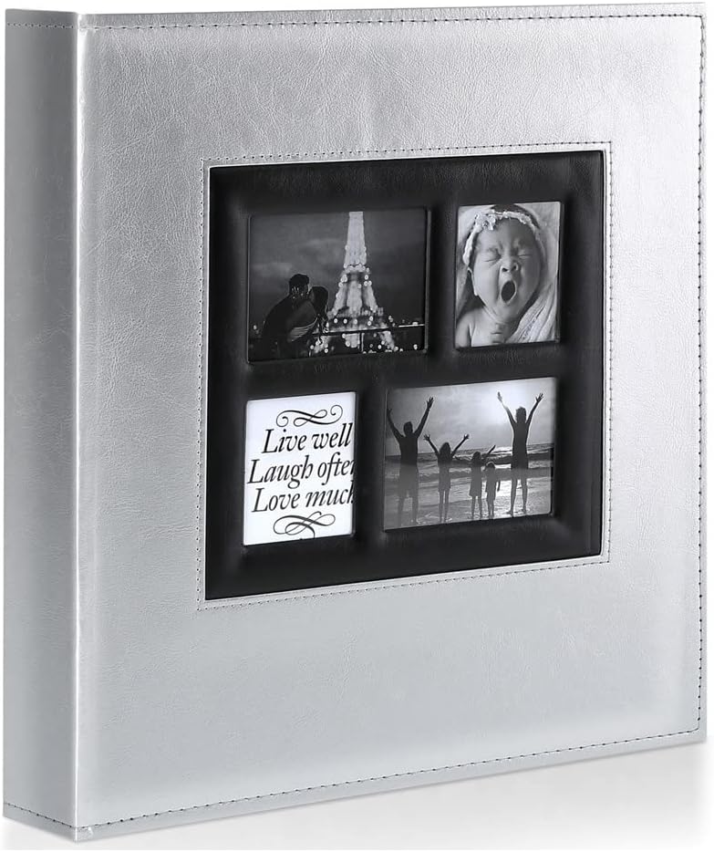 Ywlake Photo Album 4x6 Holds 1000 Photos with Elegant Design