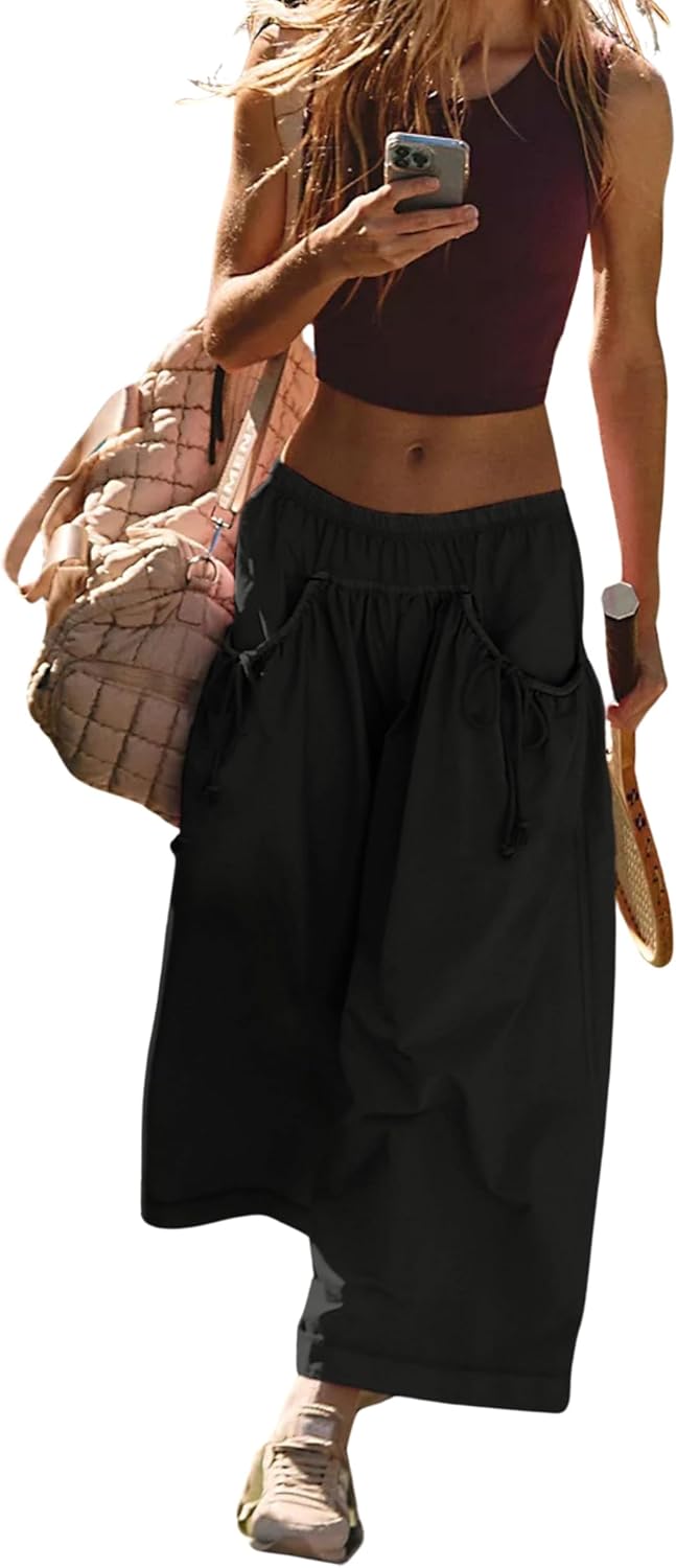 Hooever Women's Loose Wide Leg Track Pants for Every Activity