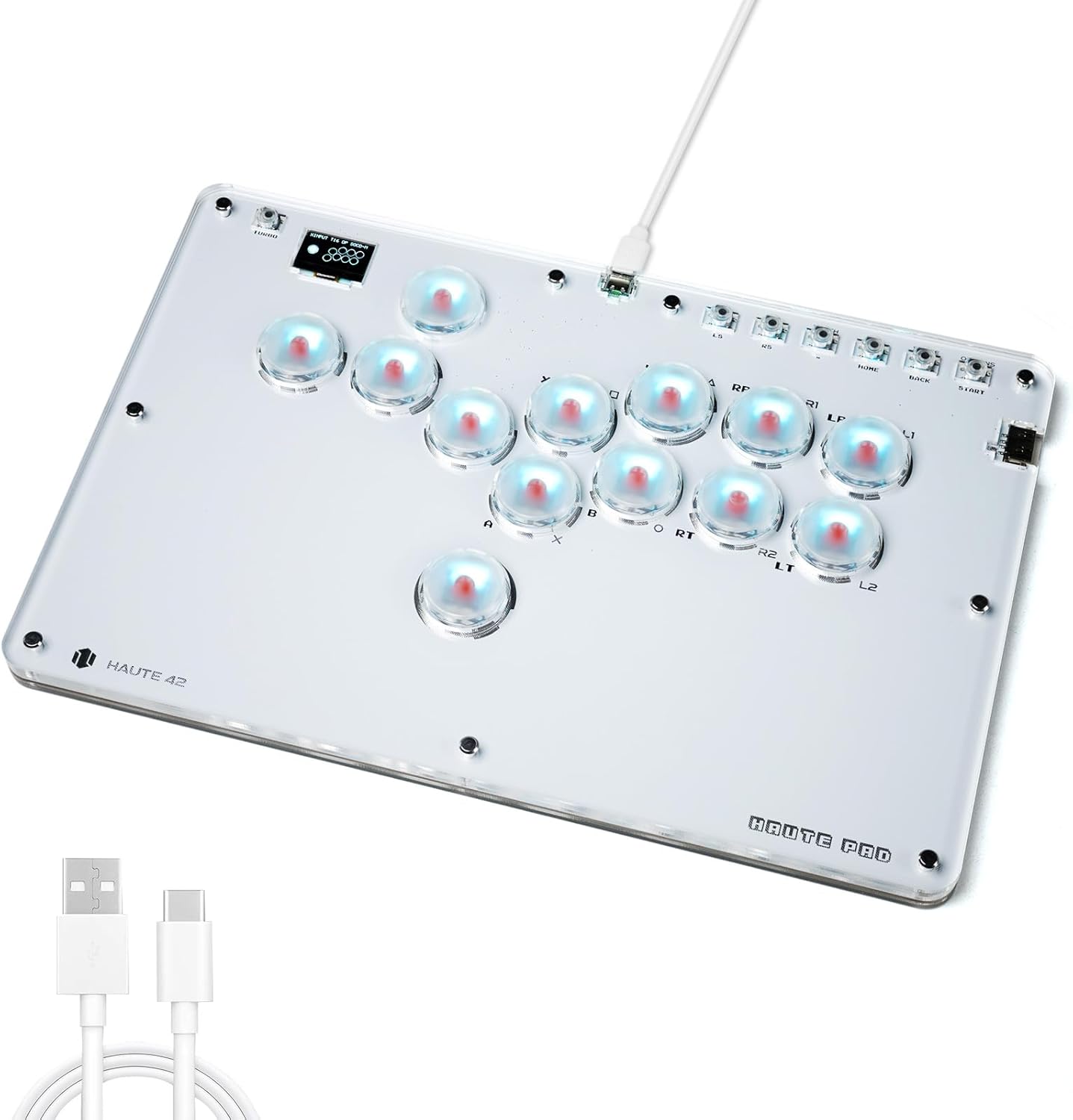 Sehawei Haute42 Arcade Stick with Turbo Functions & RGB Design