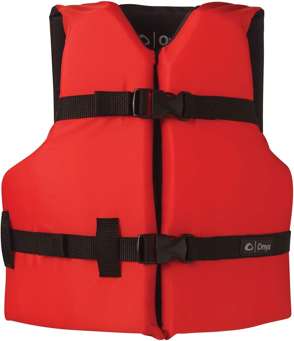 ONYX Youth Life Jacket for Kids - Coast Guard Approved Safety Vest