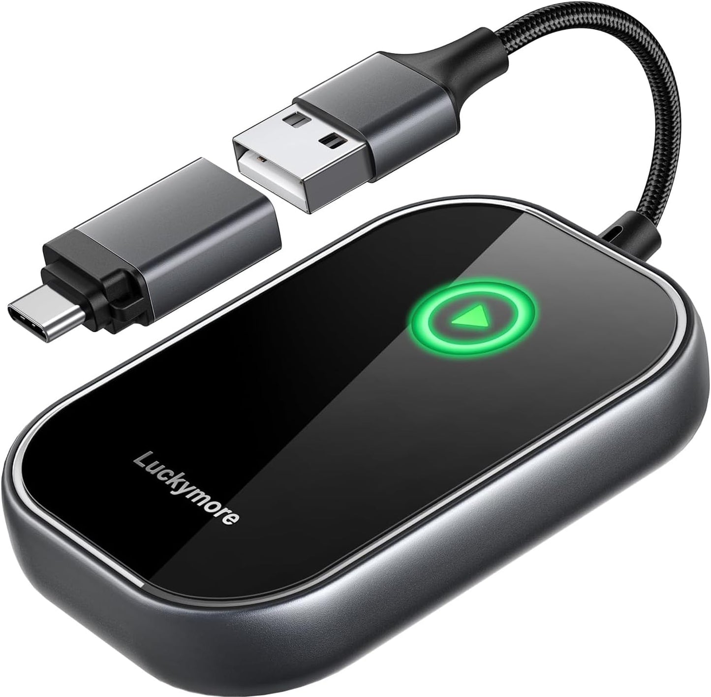 Wireless Carplay Adapter - Plug & Play Freedom | Luckymore