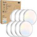 8PACK LED Flush Mount Ceiling Light Fixture - Energy Saving 3 Color