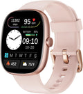 SHANG WING Fitness Tracker 2025: Answer Calls, Heart Rate Monitor, 100+ Sport Modes - Pink!
