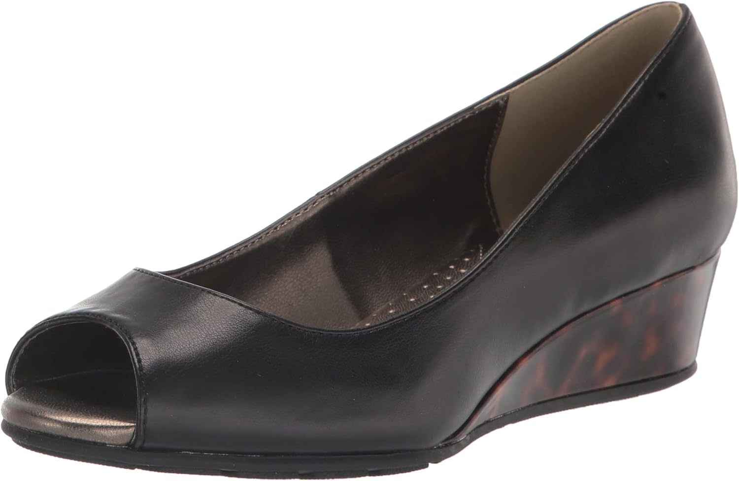 Bandolino Women's Candra Pump: Stylish Peep-Toe Wedge Design