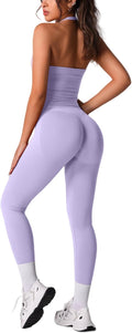 Seamless Scrunch Butt Workout Sets for Women - Supportive 2 Piece