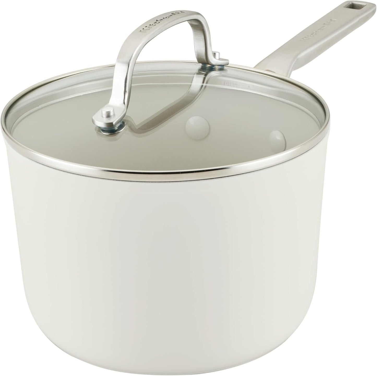 KitchenAid Hard Anodized Ceramic Nonstick Saucepan with Lid