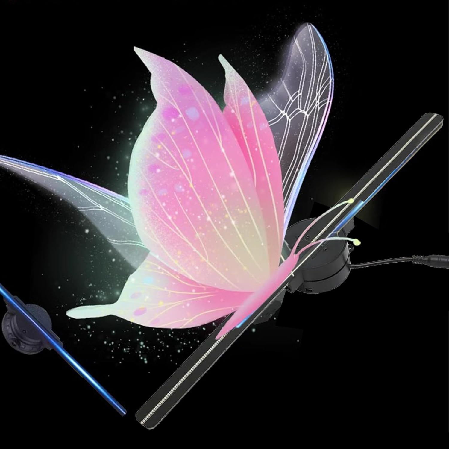 Custom 3D Hologram Fan - Mesmerizing Display!