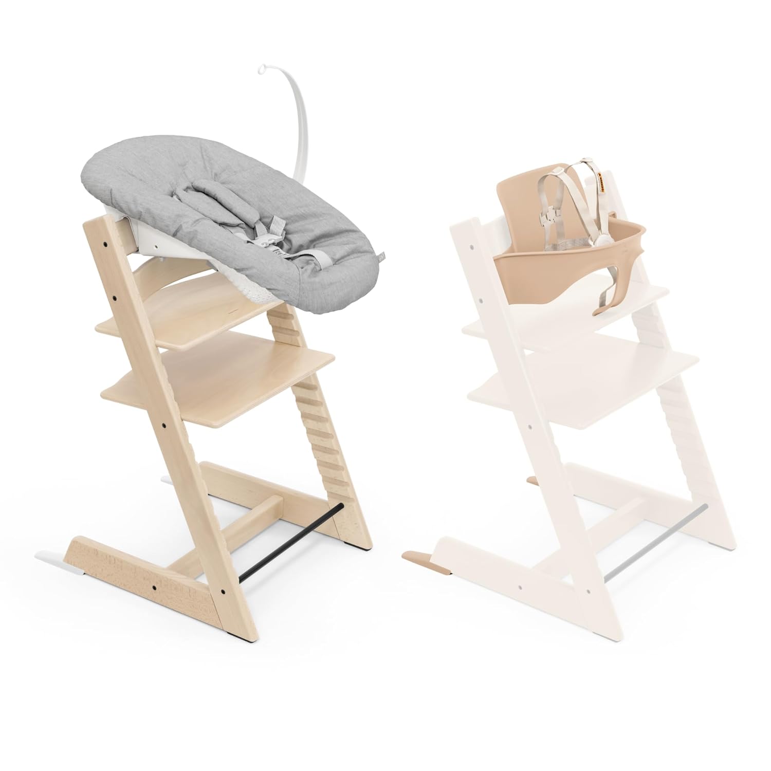 Stokke Tripp Trapp High Chair Bundle - Safe & Adjustable