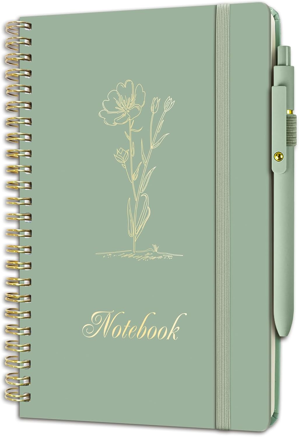 Compact A5 Notebook & Gel Pen Set - Stay Organized!