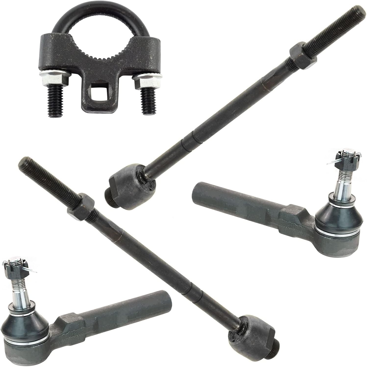 TRQ Front Tie Rod Set for 1999-2006 Chevrolet Silverado 1500