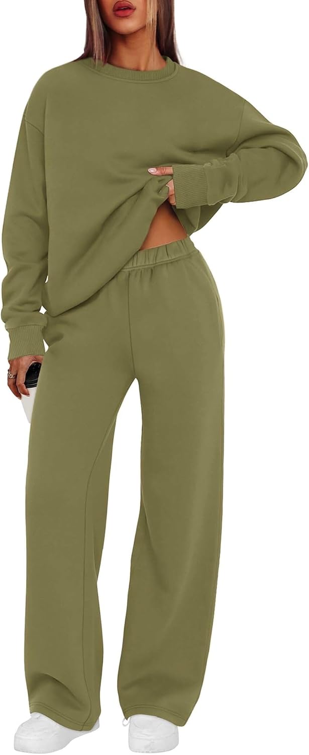 XIEERDUO Sweatsuits Women 2 Piece Outfit for Fall Fashion