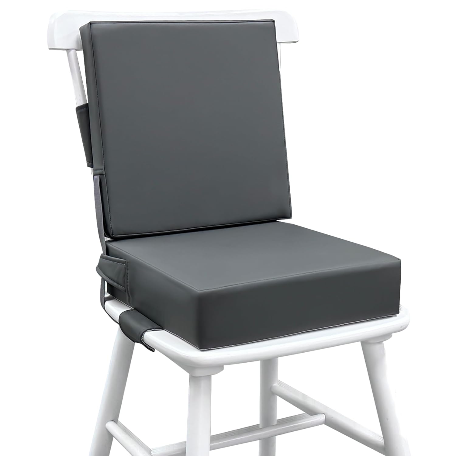 Toddler Booster Seat for Dining Table - Easy Clean Dark Grey