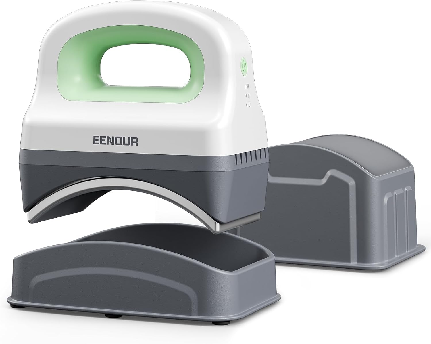 EENOUR Mini Heat Press Machine for Caps with 3 Heating Levels
