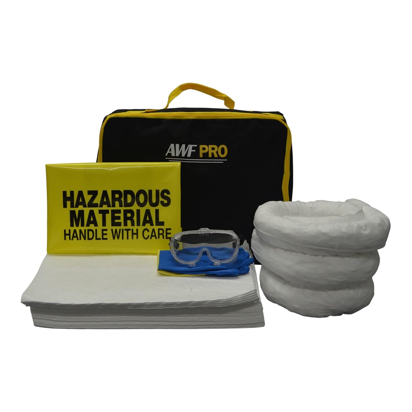 Portable Oil Spill Kit with 35 Pieces for Trucks and Homes