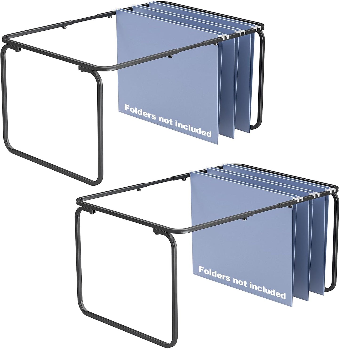 Adjustable Hanging File Folder Frame for Legal and Letter Size