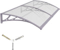 Durable 32x60 inches Door Awning for All-Weather Protection