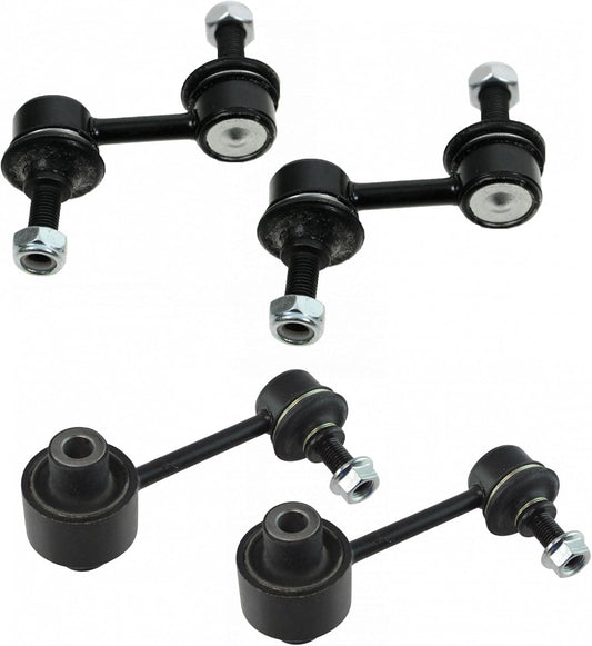 TRQ Front & Rear Sway Bar Stabilizer Link Set for Subaru Impreza