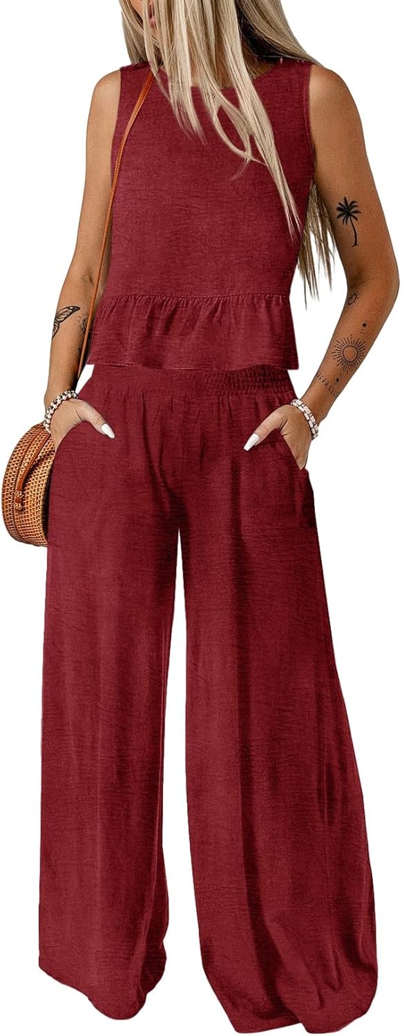 Stylish Dokotoo Pants Sets Women 2 Piece Outfits for Comfort