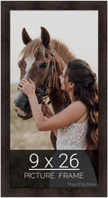 Contemporary Espresso Frame for Framing Artwork and Photos