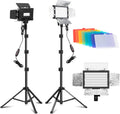 Jiang&Rong LED Video Lighting Kit for Photography and Streaming