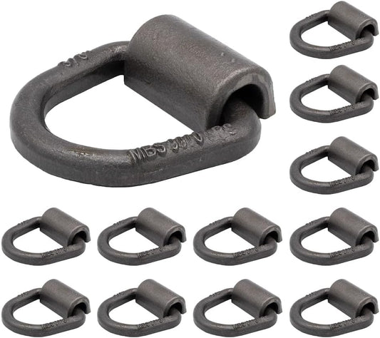 3/8 Inch Heavy Duty Weld On D Ring Tie Down Anchor for Trucks