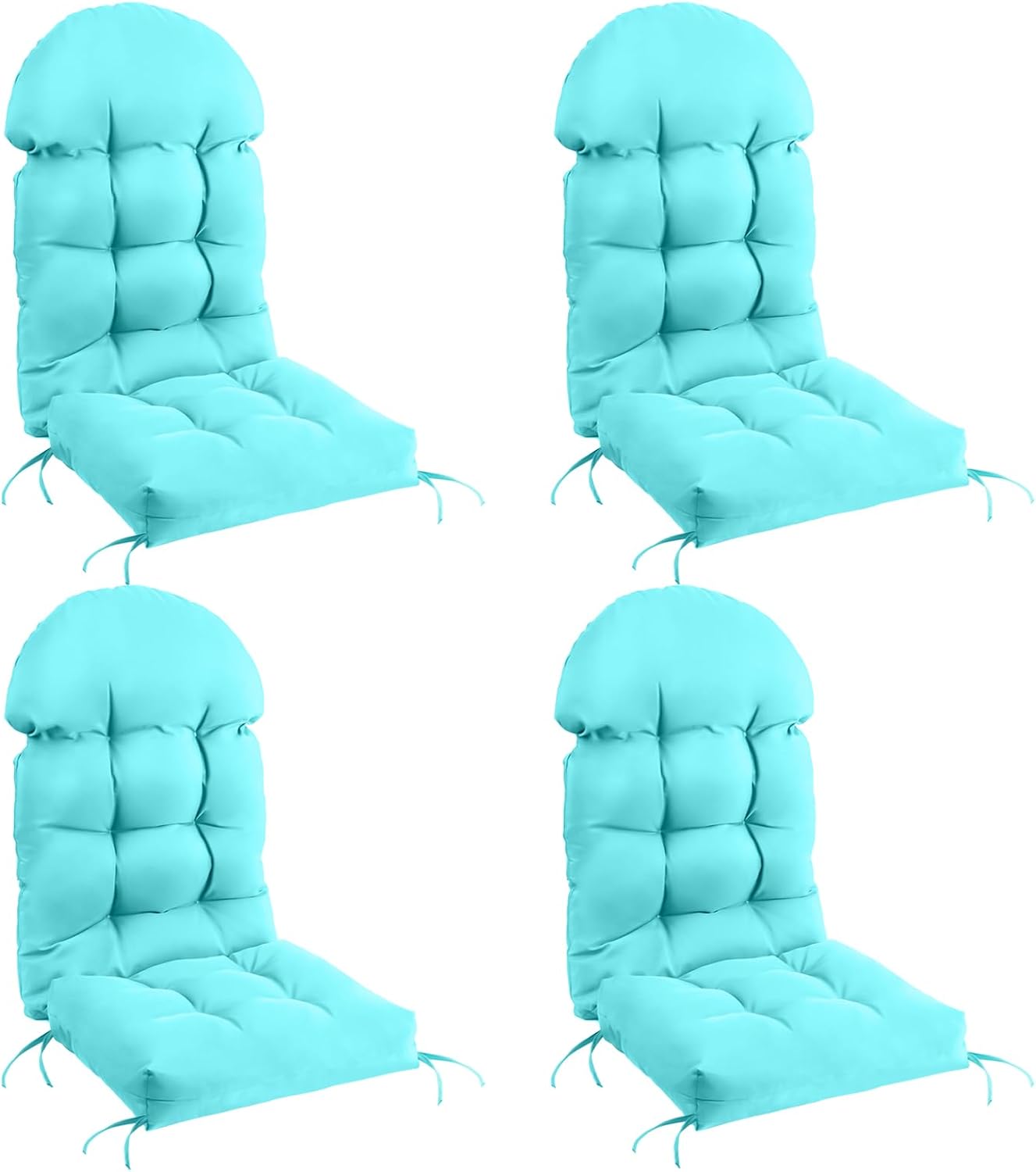 FUNBERRY Patio Chair Cushions Set of 4 for Ultimate Comfort