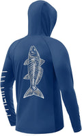 Palmyth Mens Fishing Shirts Vented Hoodie with UPF 50+ Neck Gaiter