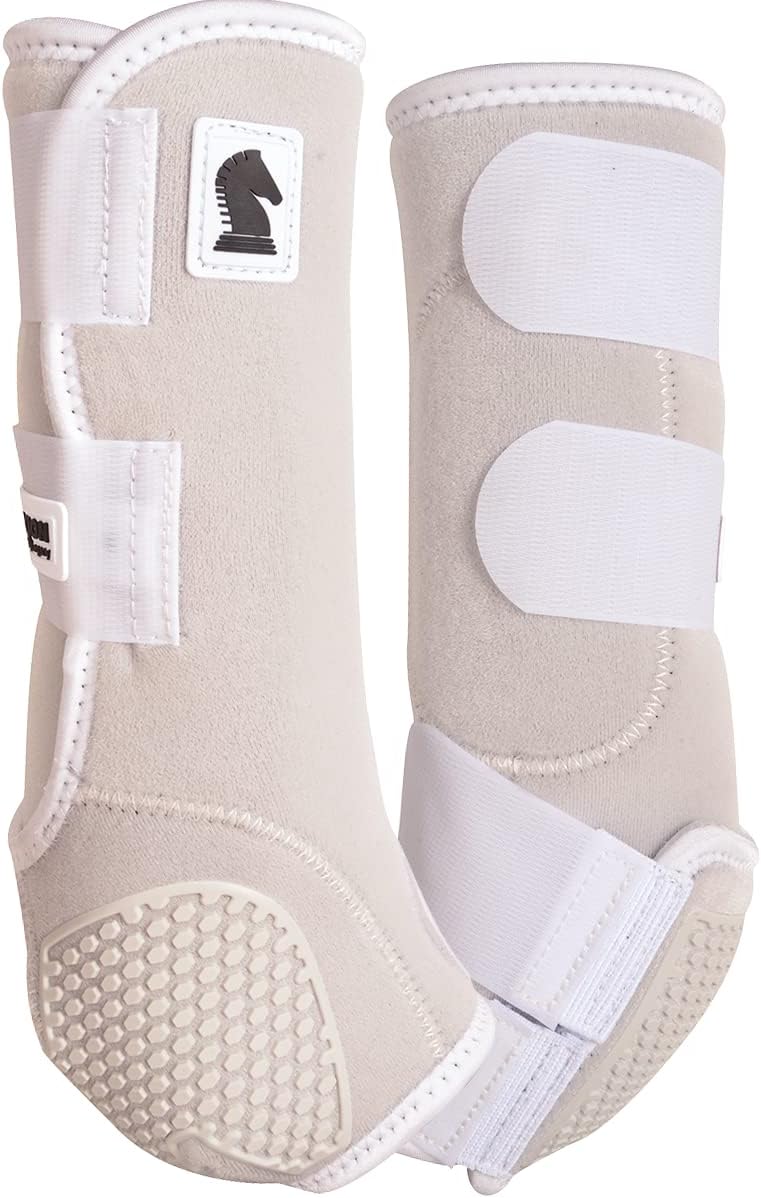 Classic Equine Flexion Hind Support Boots for Optimal Leg Protection