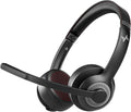 JIAMQISHI EH02 Wireless Headset with USB Dongle - AI Noise Cancelling