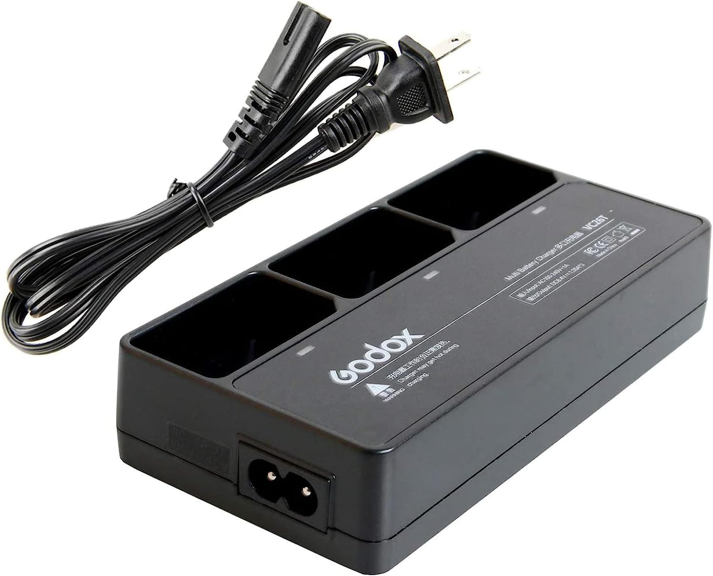 Godox VC26T Triple Battery Charger Kit for V1 Flash Speedlite