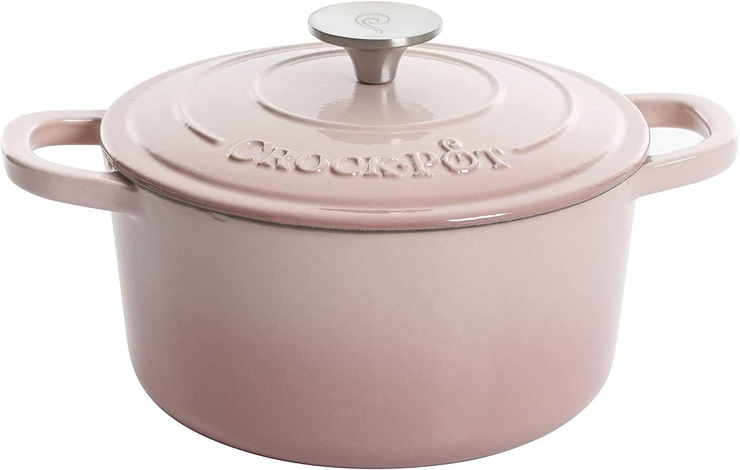 Crock-Pot Artisan Round Enameled Cast Iron Dutch Oven, 5-Quart
