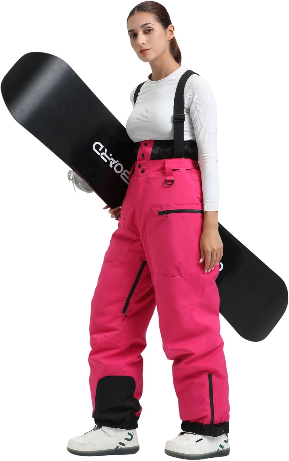 GSOU SNOW Womens Baggy Snowboard Pants for Ultimate Comfort