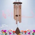 Memorial Wind Chimes for Outside - Deep Tone 6-Tube Chime 30in