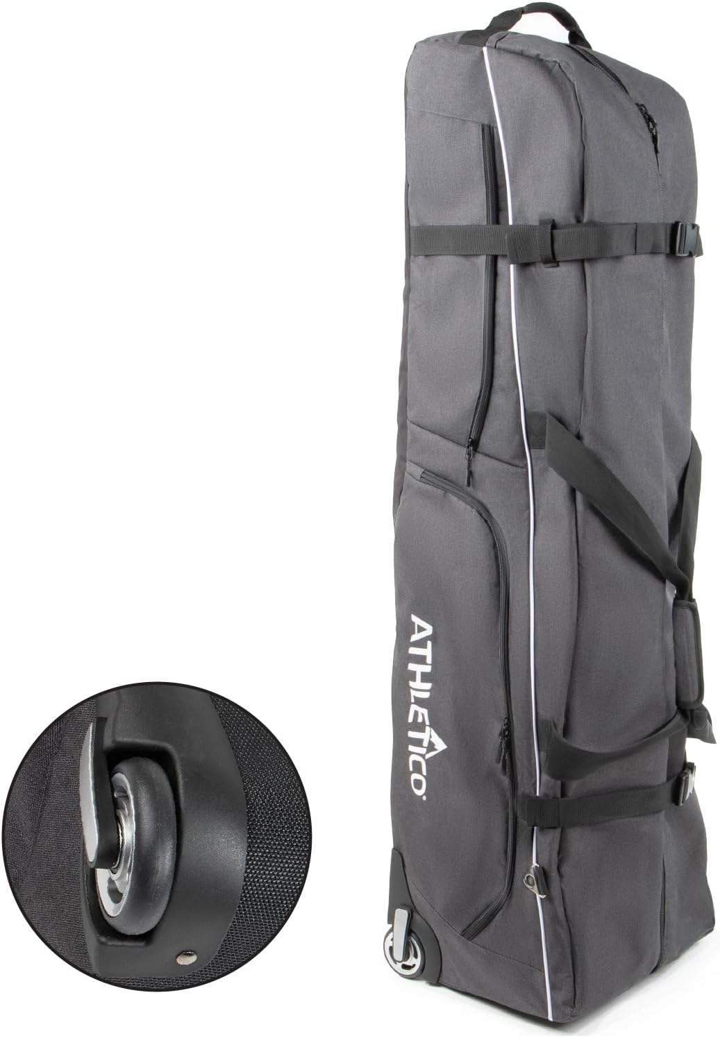 Athletico Ace Golf Travel Bag: Heavy Duty Protection