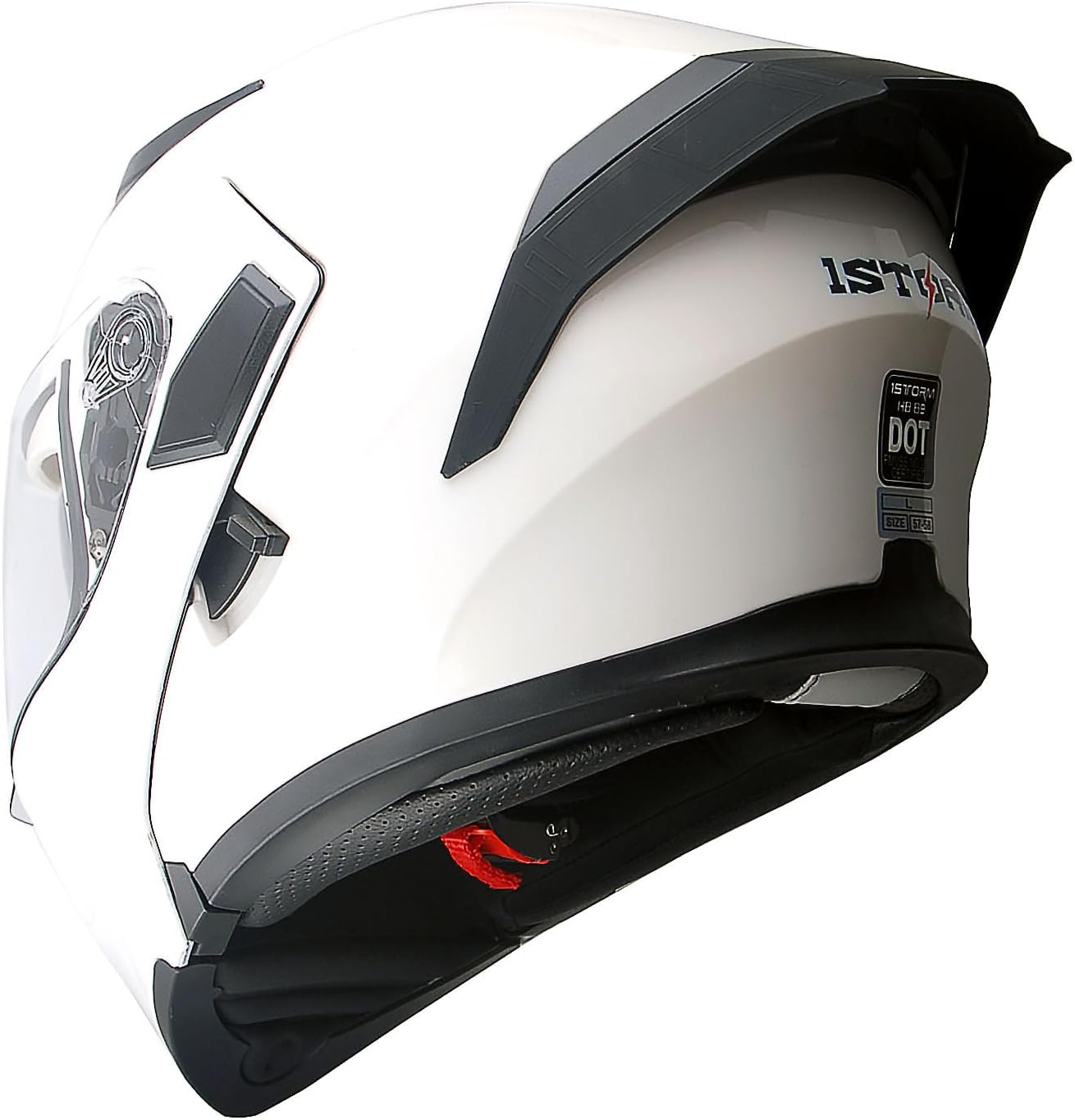 1Storm Motorcycle Modular Full Face Helmet with Dual Visor
