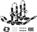 Kayak Roof Rack 4-in-1 J-Style Carrier - Folding Adjustable Mount