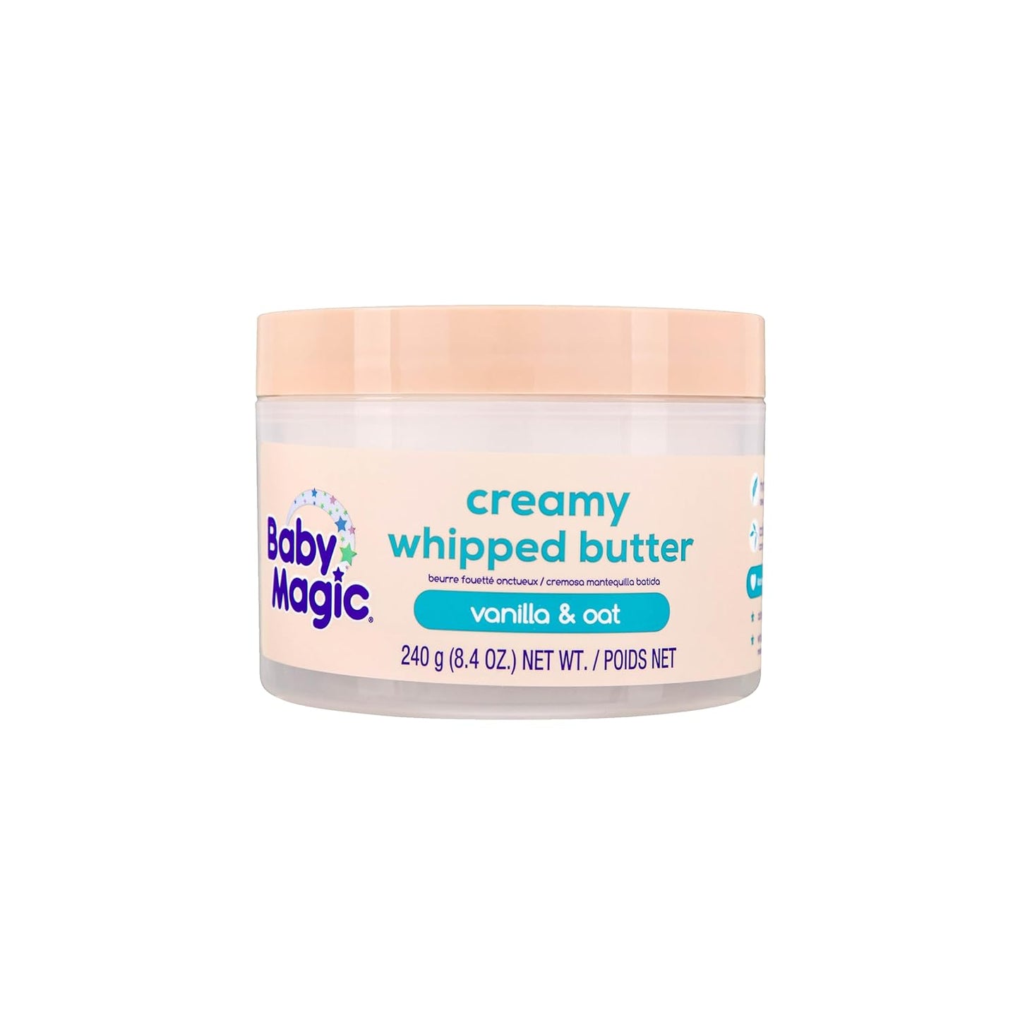 Baby Magic Vanilla Oat Whipped Butter - Soothes & Nourishes