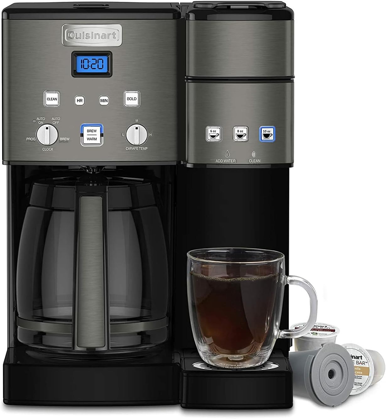 Cuisinart Coffee Maker with 3 Single-Size Brewers for Perfect Brew