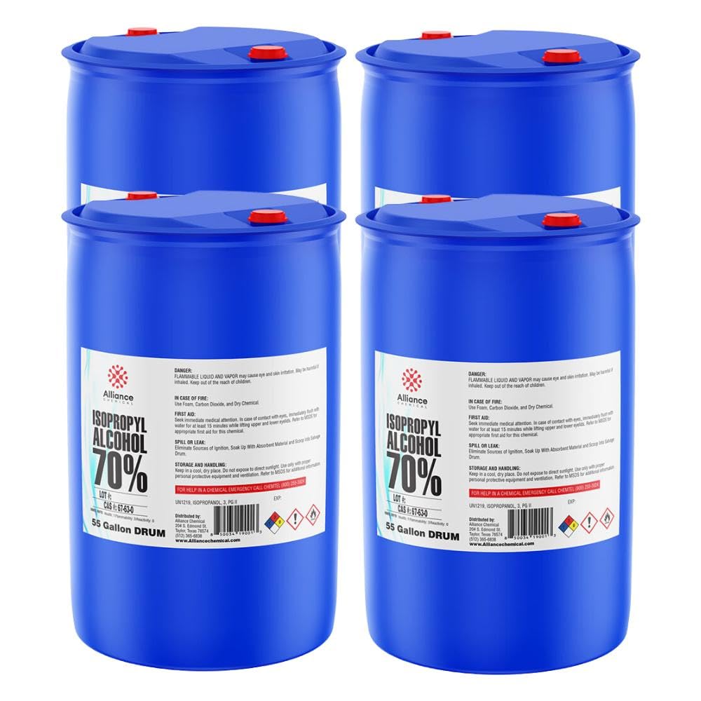 Isopropyl Alcohol 70% - USP Medical Grade for Cleaning & Sterilizing