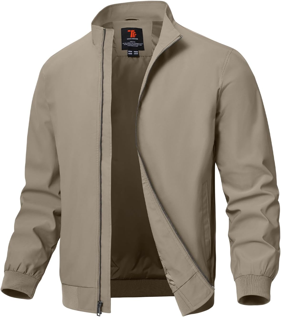 TBMPOY Mens Lightweight Jackets for Casual Work and Sports