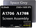 A1706 A1708 LCD Screen Replacement Kit for MacBook Pro 13.3in - Full