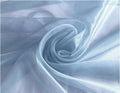 MDS Pack of 60 Yard Sheer Organza Fabric - Baby Blue for Events